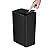 TIPGO Bathroom Trash Can with Lid, 10 Liter/ 2.6 Gallon Slim Garbage Can, Small Trash Bin Waste Basket with Pop-Up Lid for Kitchen, Bedroom, Living Room, Office (Black)