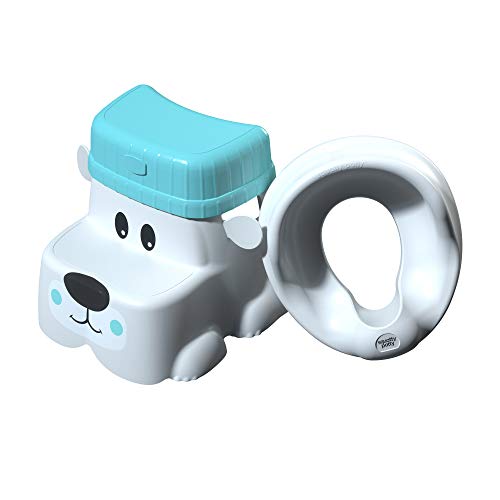Squatty Potty Kids Pet Toilet Stool Kit Cub Base with Hat and Seat, 2.5 Pound - Thumbnail 3