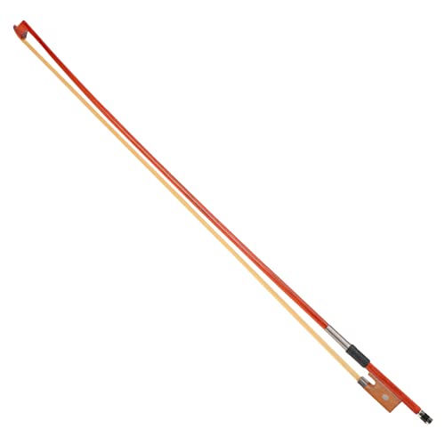 MILISTEN Übungsbogen Für Violine Schüler-geigenbogen in Voller Größe Holz Violine Bogen Brasilianische Holzbogengeige Geigenbogen 3/4 Geigenbogen 4/4 Student Instrument Pferdeschwanz Cello