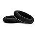 Replacement Earpads for Sennheiser HD598 (CS/SE/SR), HD599, HD558, HD518, HD595, HD569, HD579, HD560, HD555, HD515, HD559 Headphones, Soft Velour, Extra Comfort, by Brainwavz (Black)