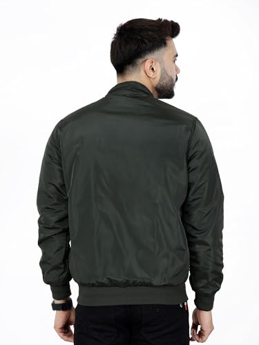 Image of Dollar Jacket For Men Casual Zipper Bomber For Winter