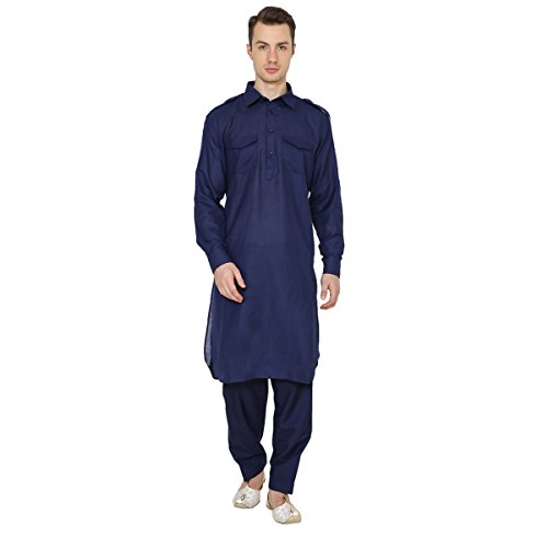 Traje Pathani de lino para hombre que evita el calor excesivo con máxima elegancia