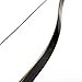 AF Archery Turkish Style Handmade Traditional Laminated Black Bow 25-50lbs (50, pounds)