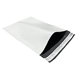 UBmove Colored Poly Mailers Pack of: (White, 10
