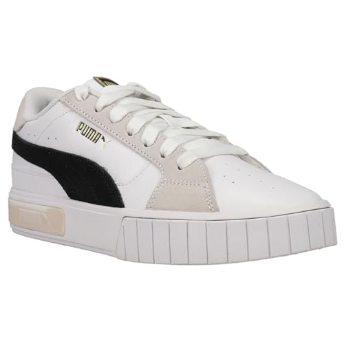 PUMA Mens Cali Star Mix Lace Up Sneakers Shoes Casual - White - Size 9.5 D2