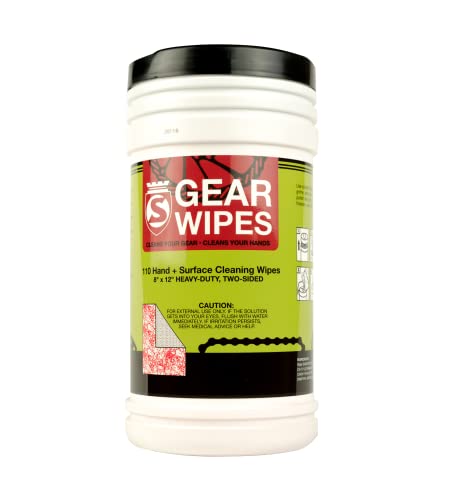 SILCA Gear Wipe Canister 110 Count 8 x 12″ | Double Sided