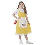 Fun Shack Disfraz Ricitos De Oro Niña, Personaje de Cuento, Disfraces para Carnaval y Halloween, M