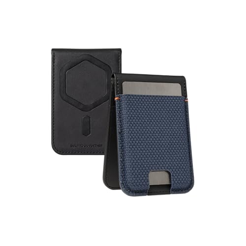 Image of Urban Armor Gear (UAG Metropolis Magnetic Wallet, RFID Blocking, Holds Up to 6 Cards, Built-in Kickstand, Magnetic Phone Wallet Compatible with iPhone & Galaxy Phones, PU Vegan Leather