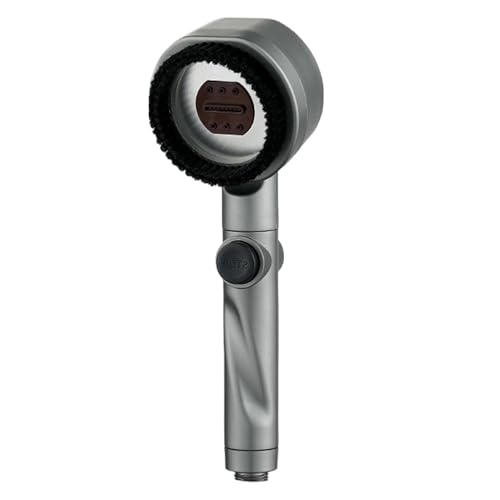 5 Spray Modes Showerhead, Powerful Rain Showerhead, Bathroom Detachable Showerhead, Handheld Shower Head With Brush, Rain Shower With Handheld, High Pressure Shower Head, Detachable Shower Head