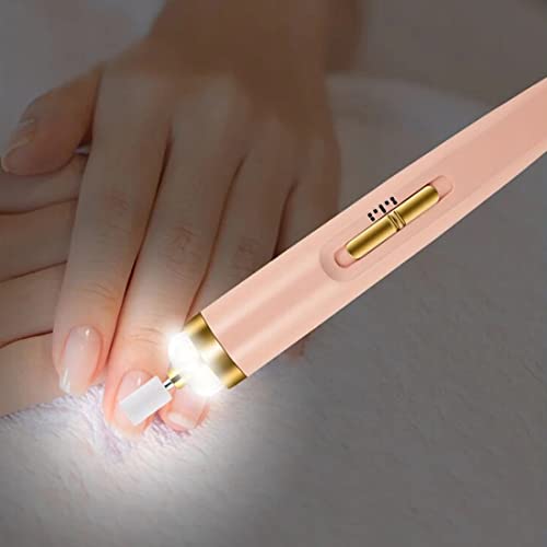 BODYA Electric Nail Drill Sander Set Nail Polishing Machine with Light 5 in 1 Nails Grinder Drill Portable Mini Manicure Art Pen Tools for Gel Removing - Image 2