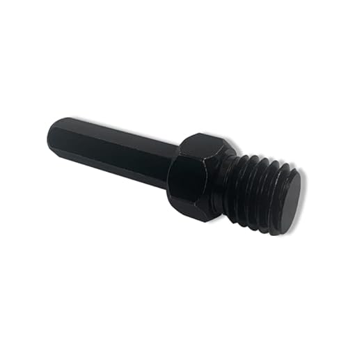 Uoou Core Drill Bit Adapter 5/8 X11 Thread Male To Sds Plus Shank For Demolition Hammer，5/8"-11 To 1/2" Shank Sanding Attachment Arbor Shaft Adaptor Heavy Duty. #TOP3