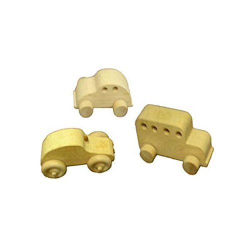 Woodcraft Project Paper Plan To Build 24 Cars And Trucks - Material Not Included