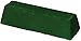 JacksonLea 47348SP Green Buffing Compound, Grande Bar, 2" Width x 2" Height x 9" Length