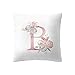 Produktbild ABsoar Kissenhülle Dekokissen Fall Throw Pillow Covers Für Autos Sofakissen Kinder Zimmer Dekoration Brief Kissen Englische Alphabet Kissenbezüge