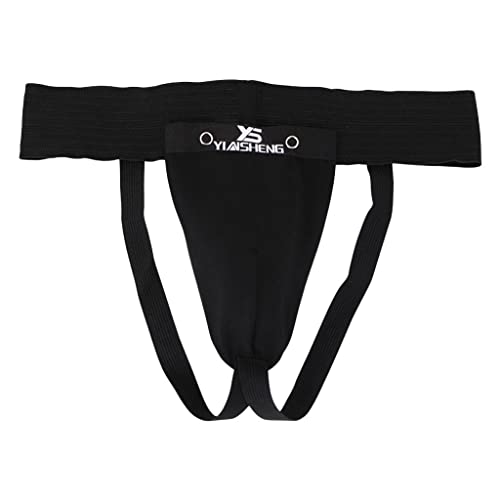 Protège-bas-ventre taekwondo avec jockstrap et coquille de boxe