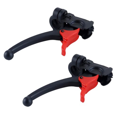 Durlo 1 Par De Palancas De Freno De Repuesto Para Silla De Ruedas - Frenos De Mano Autoblocantes Para Sillas De Ruedas Ligeras Para Adultos, Color Negro