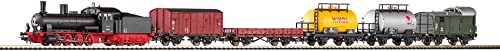 Piko 57123 Kit de démarrage Train Marchandises Miniature Locomotive Vapeur G7