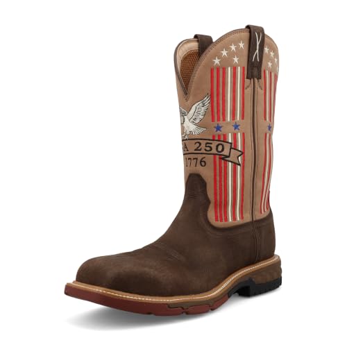 Image of Twisted X Men's12 Pull On Nano Composite Toe Western Work Boot