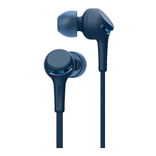 Image of Sony WI-XB400 Wireless Extra Bass in Ear Headphones with 15 Hrs Battery, Quick Charge, Magnetic Earbuds, Tangle Free Cord, BT Ver 5.0, Work from Home,Bluetooth Headset with Mic for Phone Calls (Blue)