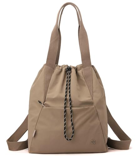 Nylon Shoulder Bag for Women Simple Casual Handbag Lightweight Soft Handbag Medium Sling Crossbody Bag with Adjustable Strap