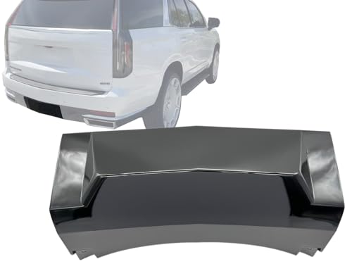 APA Replacement Rear Bumper Tow Hook Cover for 2021 2022 2023 Escalade Glossy Black 87813846 GM1129139