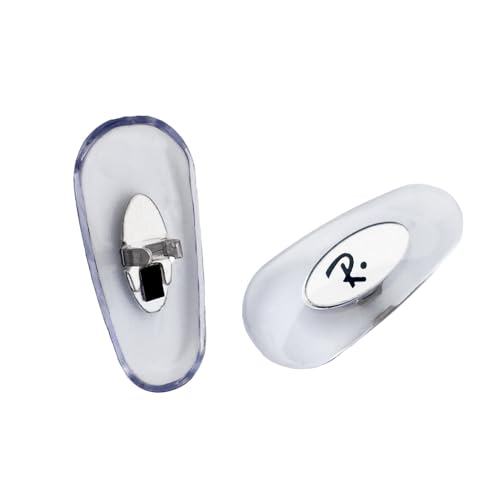 HiCycle2 Replacement Nose Pads for Aviator RB3025 RB3016 RB3447 Sunglasses Repair Kits. (16mm-Silver)