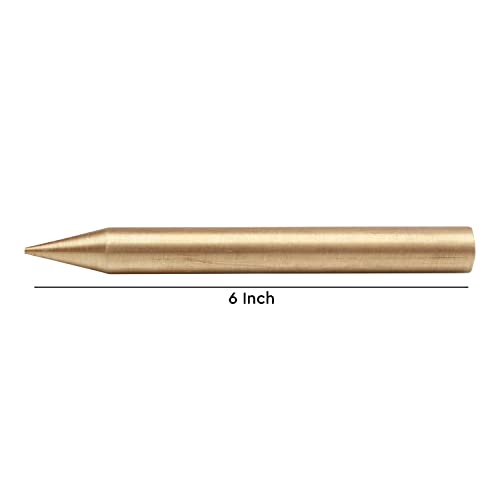 Image of Brass Kilak (6 Inch) | Conical Rod | Weight-230 Gram Approx | Pack of 1 | Vastu Nail for Vastu Dosh Correction | Vastu Remedy | Vastu Kilak Remedy |
