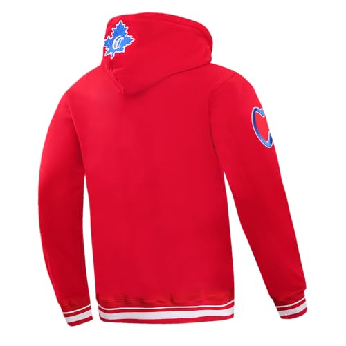 Image of Pro Standard Men's NHL Retro Classics Brushed Back French Terry Pull Over Hoodie