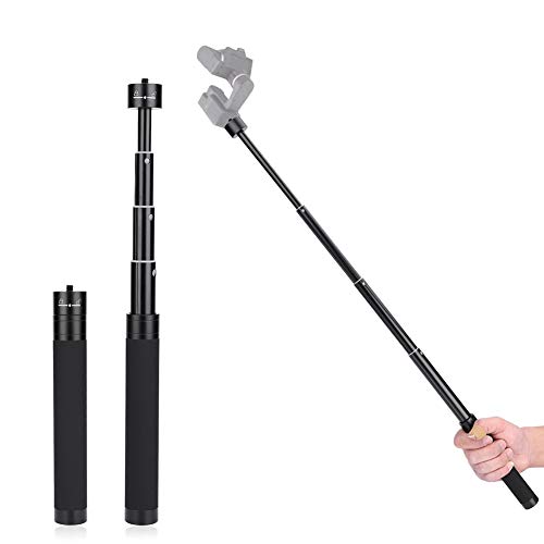 Kardanisch Selfie Stick Verlängerungsstange Aluminiumlegierung 1/4 '' Schraube Extender Pol Verlängerungsstange für Feiyu für Zhiyun für DJI für Moza, etc.