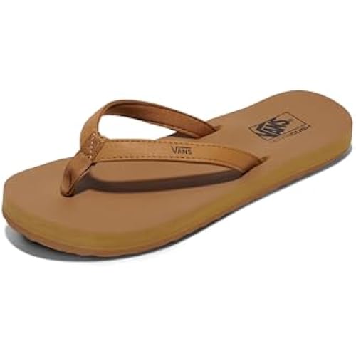 Vans Women's Mte Soft-top Flip Flop - Memory Foam Sandals With Cushioned Anatomical Arch Support