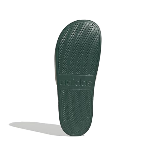 Image of adidas Women ADILETTE SHOWER Synthetic Swim Slide FTWWHT /GOLDMT /BOGOLD | LUT50