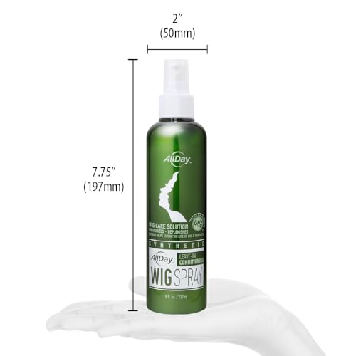 Allday Locks HU-0012 Synthetic Wig Spray | Revitalizes & Refreshes | Cleanses & Extends Lifespan Of Wigs & Hairpieces thumb #2