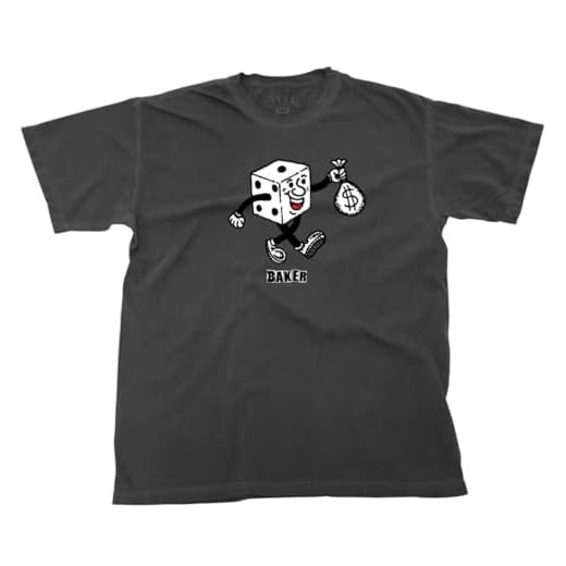 Baker Skateboards Shirt Dice Pepper Size XL