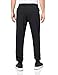 adidas Men's Essentials Fleece 3-Stripes Tapered Cuffed Pants, Black, XX-Large Short