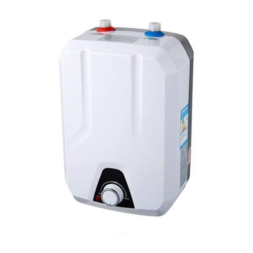 【Yecox】 ミニ電気タンクレス給湯器 電気温水器 電気温水ヒーター 110V 8L 大容量 コンパクト 取り付けやすい 多用途 バスルーム キッチン 洗濯 洗面台 家庭用