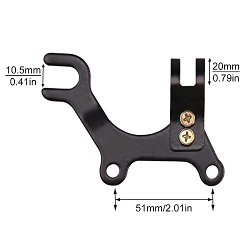 Tobefore 2 Pack Brake Bracket Adapter Disc Brake Bracket Converter Bike Components & Parts Bicycle Disc Brake Mount Mountain Road Bike Modification Brake Bracket Frame Adapter Mounting Holder(20Mm) #TOP6