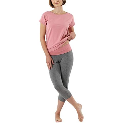ALBERT KREUZ Women's Pink-Gray Pajamas Cover