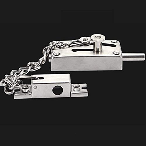 Tür-Sicherheitsketten, Hardware, Hotel, Büro, Türschlosskette, Sicherheitskette, Sicherheitskette, Edelstahl-Türriegel, Türkette, poliert