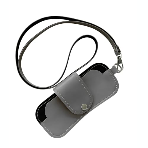 Estojo para Óculos com Alça Básico (Cinza Claro)