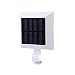 T-SUN Solar Gutter Lights,6 LED Solar Powered Waterproof Security Lamp for Outdoor Garden, Fence, Dog House, Tree, Outside Garage Door,Wall,Stairs Anywhere Safety Lite with Bracket,6000K White(1 Pack)