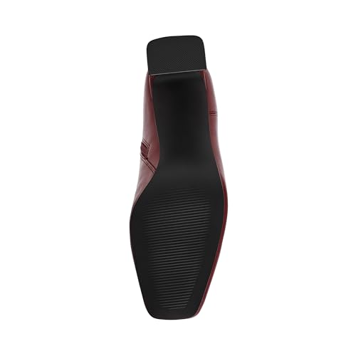 Steve Madden Women's Hunny Knee High Boot, Burgundy, 8