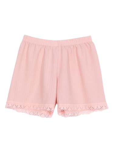Little Big Girls Lace Trim Bike Shorts Safety Under Dress Dance Panties Undershorts Underwear3