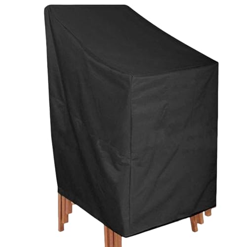 Fundas para silla de exterior - Funda para silla de patio | Fundas para sillas de patio con respaldo alto | Funda de asiento de exterior resistente Oxford 210D resistente a los rayos UV | tumbonas
