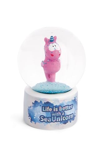 NICI Schüttelkugel Seepferdchen Laguna Rainbow 6,5cm Magenta - Tolle...