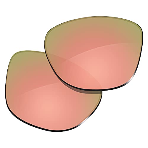 Image of 100% Precise-Fit Replacement Lenses for Oakley Frogskins OO9013 - Polarized Rose Gold Mirror