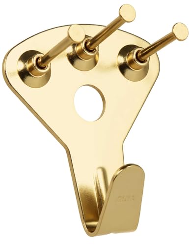 Image of YHYZ Picture Hooks Heavy Duty, Picture Hanging Kit: Hangers (75 lbs) + Nails, Hanging Clock Photo Mirror Painting, for Plasterboard Wood Dry Walls Hardwall