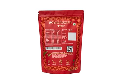 Image of Royal Valley Tea Nilgiri Leaf Tea, Strong and Smooth Flavour, Natural Aroma, 500 Gms