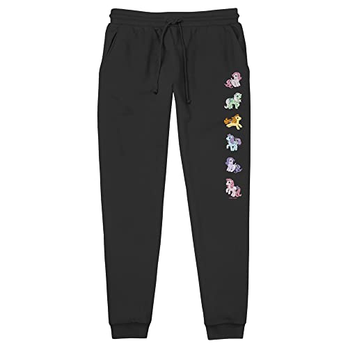 Pantalon de jogging noir taille M Hasbro My Little Pony pour homme actif cherchant le confort