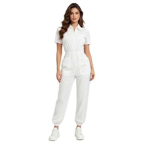 Combinaison médicale haut de gamme type unitard chic pour cabinet privé - 2