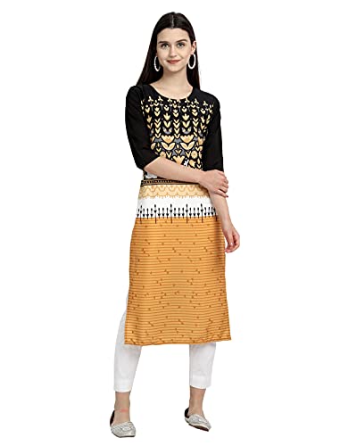 Image of Women's Crepe Regular Kurta